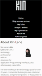 Mobile Screenshot of kinlane.com