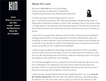 Tablet Screenshot of kinlane.com